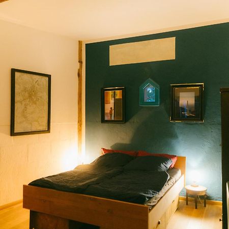 The Upholstery Tinyhouse Deluxe Eco Chalet Kreativ Citynah Chemnitz Dış mekan fotoğraf