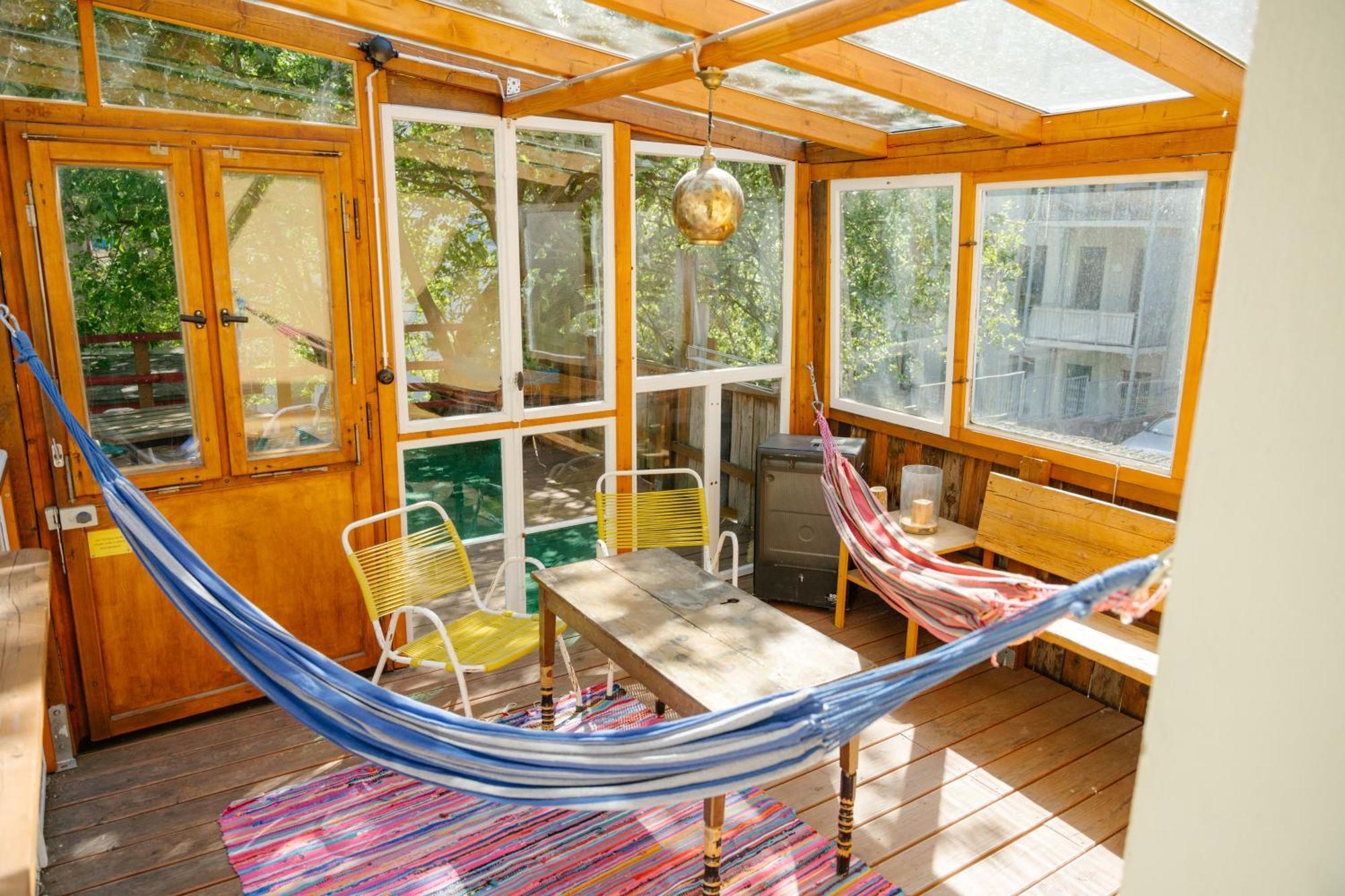 The Upholstery Tinyhouse Deluxe Eco Chalet Kreativ Citynah Chemnitz Dış mekan fotoğraf