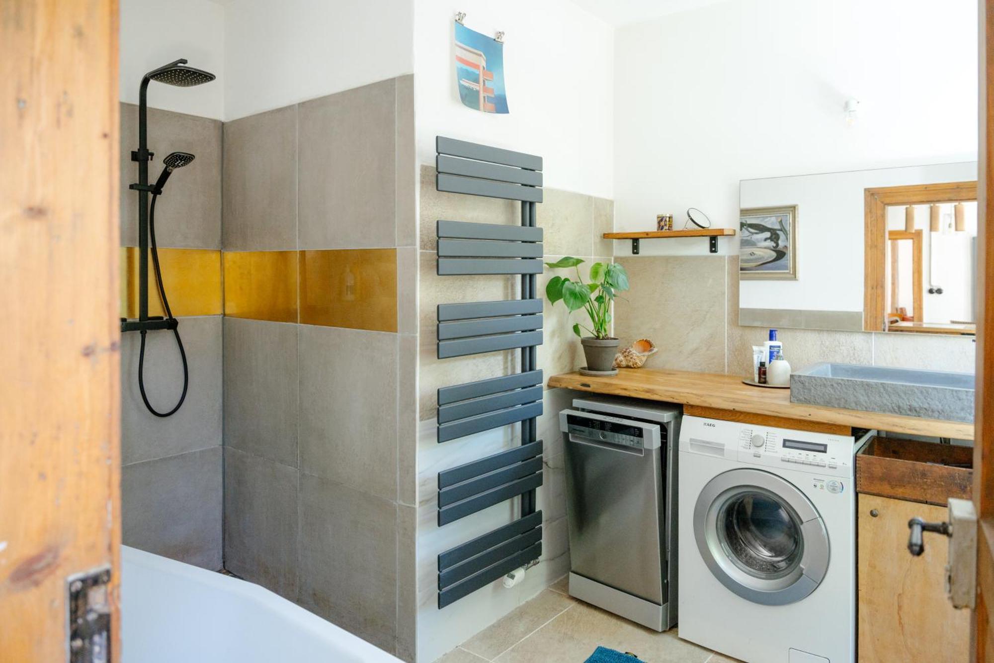 The Upholstery Tinyhouse Deluxe Eco Chalet Kreativ Citynah Chemnitz Dış mekan fotoğraf